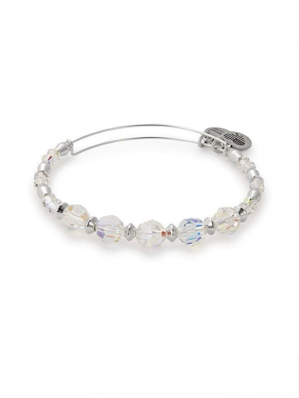 Alex and Ani Swarovski Color Palette Beaded Bangle Bracelet
